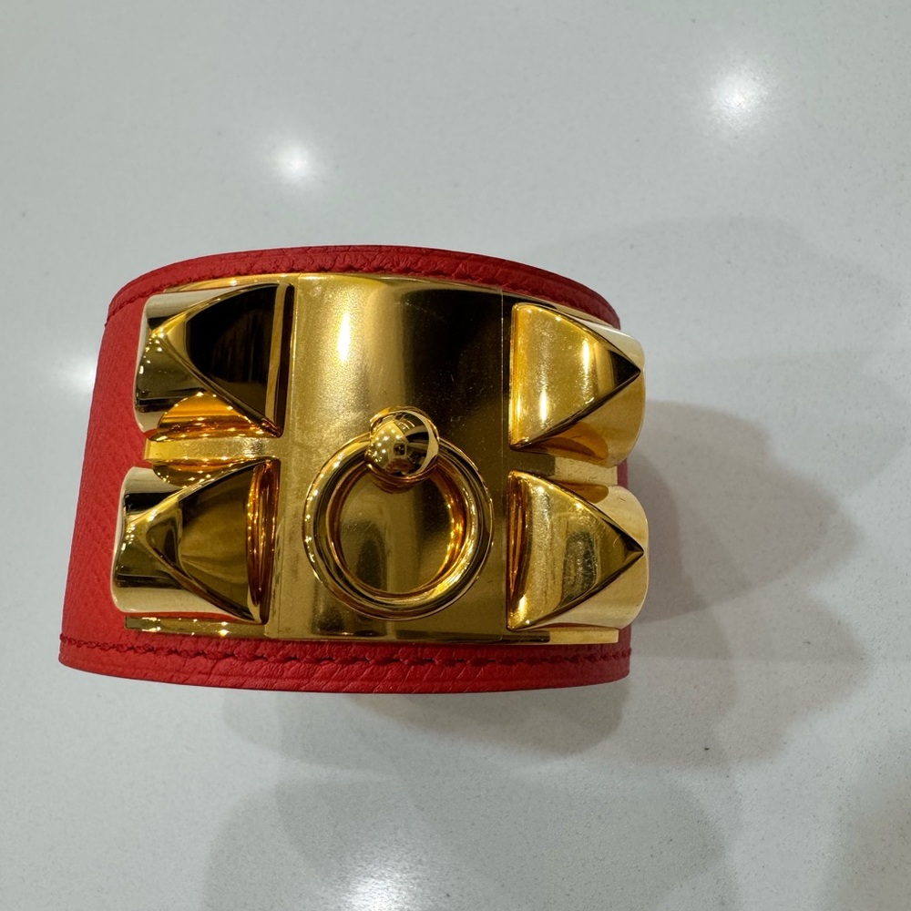 SOLD ❤️ Hermes Collier de chien bracelet